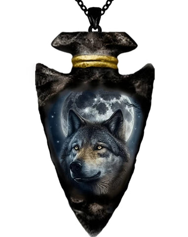 Halskette "Arrow wolf"