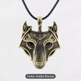 Halskette "Tribal Wolf"