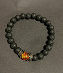 Armband "Lava stone"